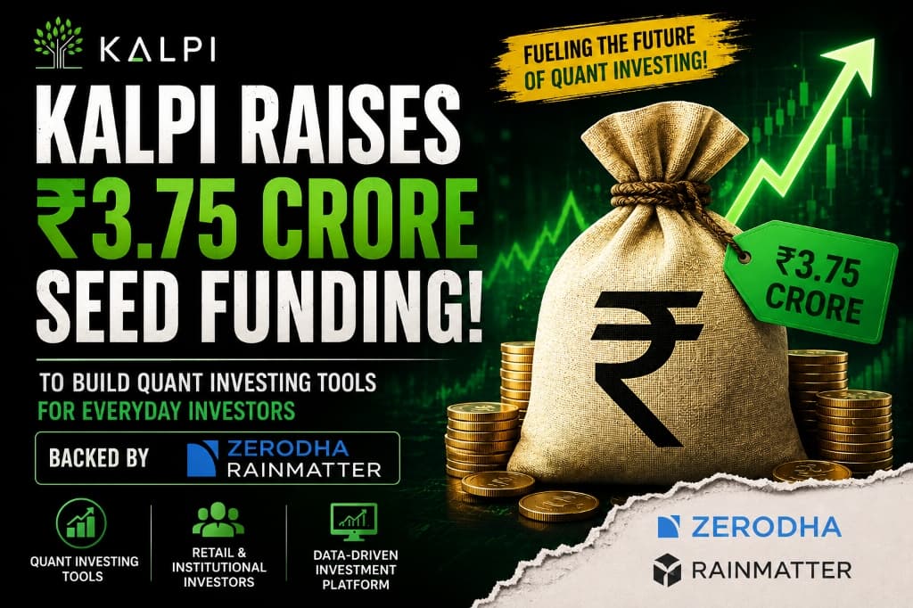 Kalpi Raises ₹3.75 Cr to Bring Quant Investing Tools to Everyday Investors