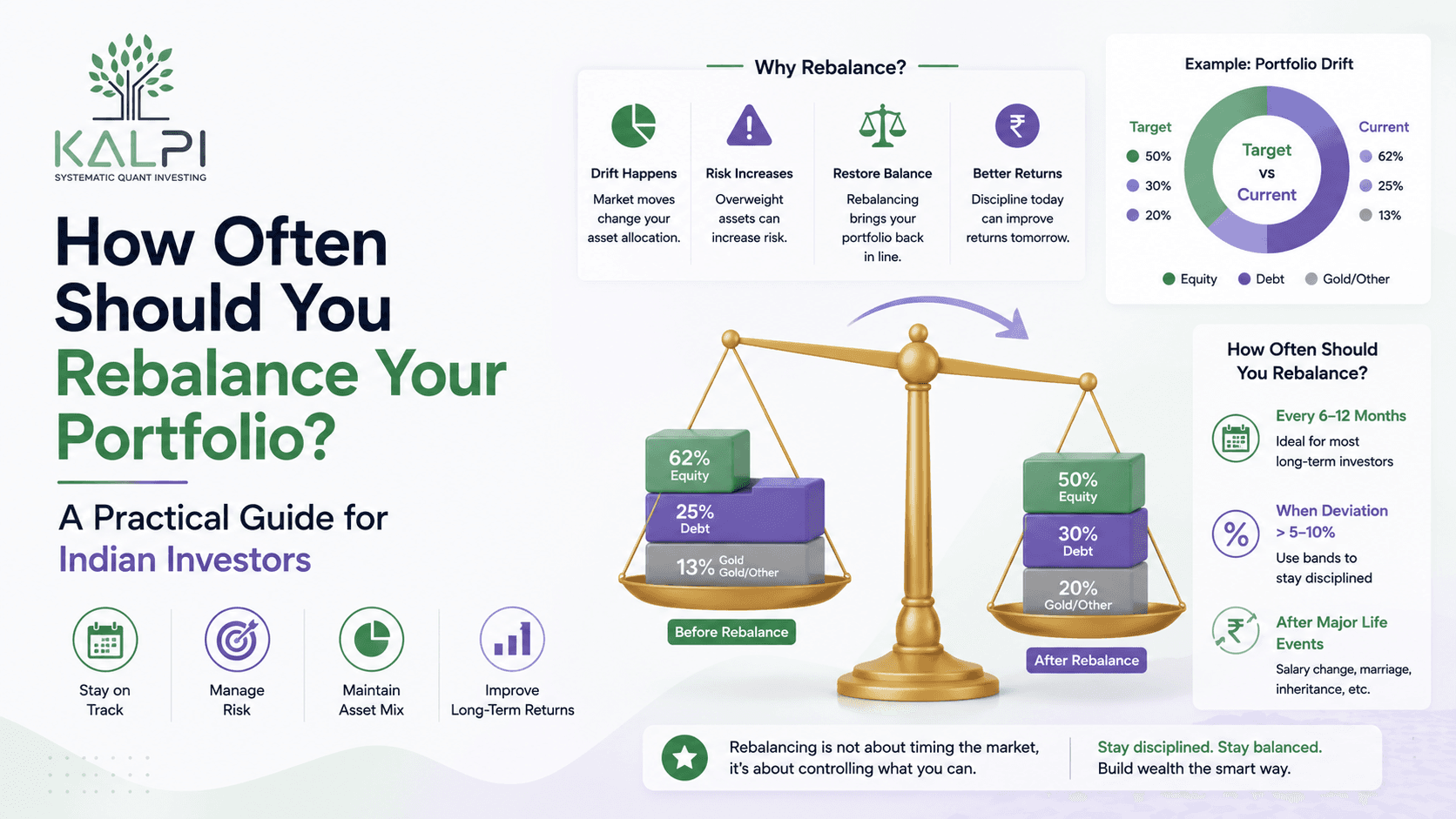How Often Should You Rebalance Your Portfolio? A Practical Guide for Indian Investors
